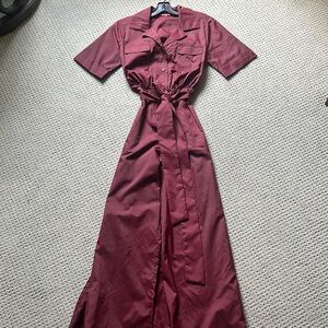 Staud Millie Recycled Nylon Jumpsuit